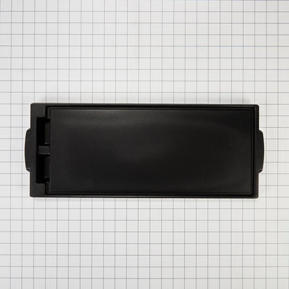Whirlpool W11123246 Gas Range Die-Cast Aluminum Griddle - Black with Non-Stick Surface, Recessed Drain Channels, and 2-Divided Grease Wells (19.685-IN X 7.874-IN X 0.433-IN)