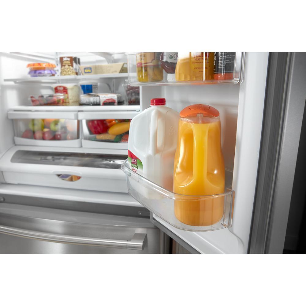 Maytag® 36 Inch Wide French Door Bottom Mount Refrigerator with Max Cool Setting - 25 Cu. Ft.
