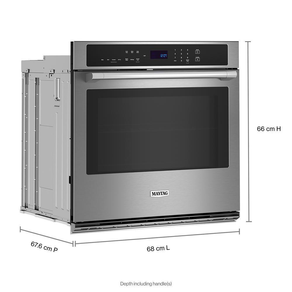 Maytag MOES4030TZ 30-Inch Wide Single Wall Oven with EvenAir™ True Convection System - 5.0 Cu. Ft.