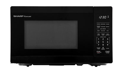 SMC0760KB Sharp 0.7 cu. ft. 700W Black Countertop Microwave Oven