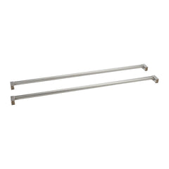 W10782873 KitchenAid Side-by-Side Refrigerator Handle Kit with Two Handles for Panel-Ready Models