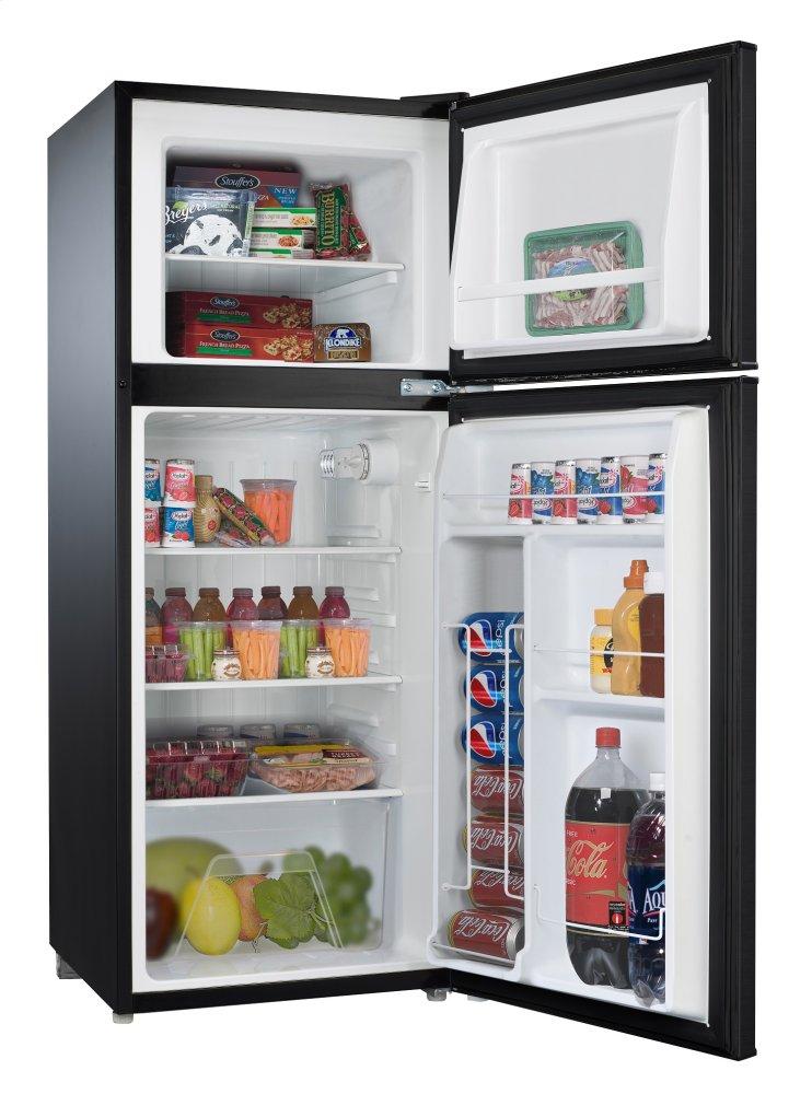 Dual Door Mini Refrigerator