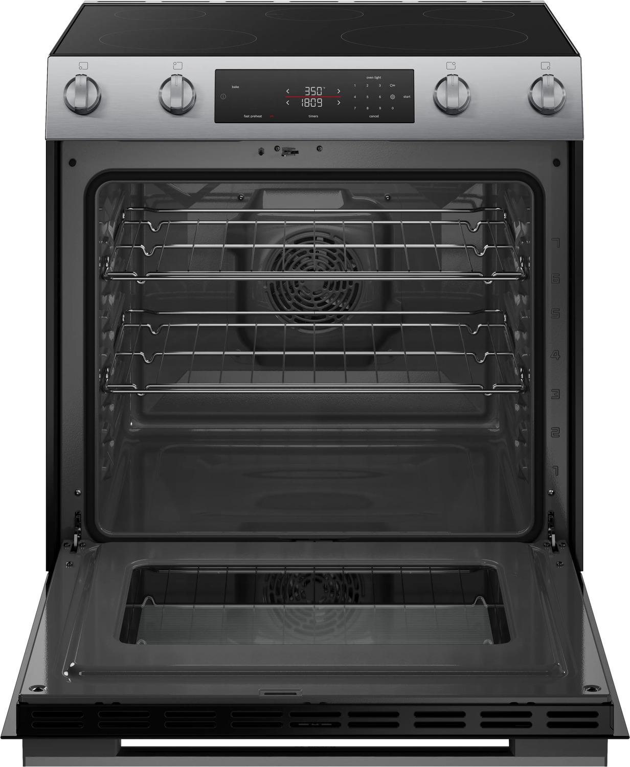 Bosch HEF1050MU 100 Series Electric Freestanding Range 30" Stainless Steel