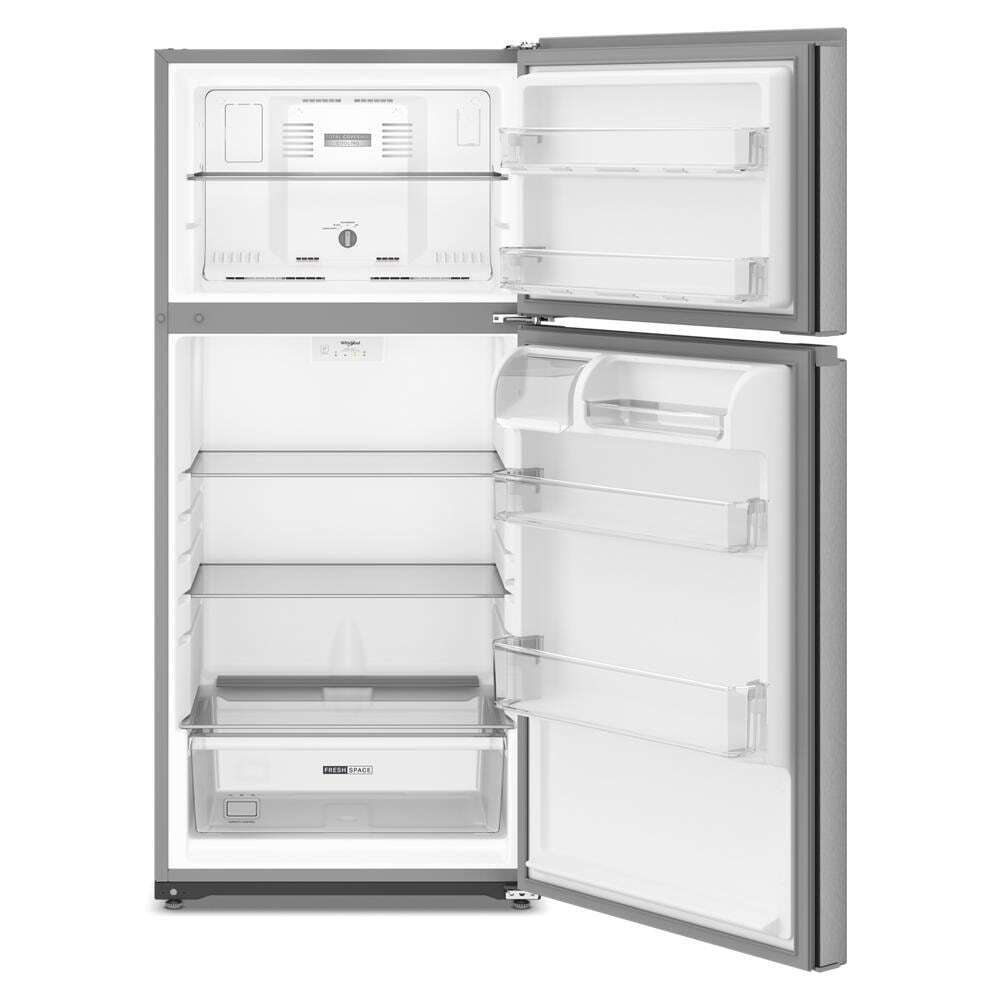 WRTX3314TZ Whirlpool® 28-inch Wide Top Freezer Refrigerator with Total Coverage Cooling- 14.3 Cu. Ft.