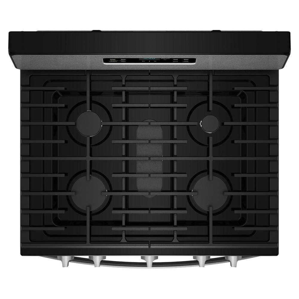 Whirlpool WFGS3330RS 30-inch Gas Range with Crispy Mode and Griddle Zone