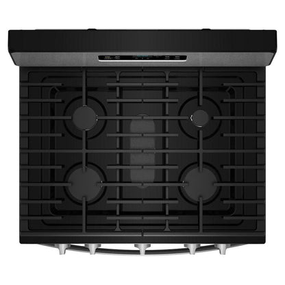 Whirlpool WFGS3330RS 30-inch Gas Range with Crispy Mode and Griddle Zone