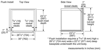 Bosch HMC80252UC 800 Series, Speed Oven, 30'', Stainless steel