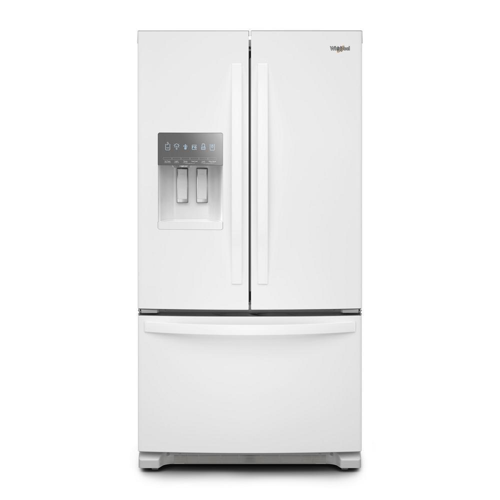 Whirlpool WRFF3436RW 36-Inch Wide French Door Bottom Mount Refrigerator - 25 cu. ft.