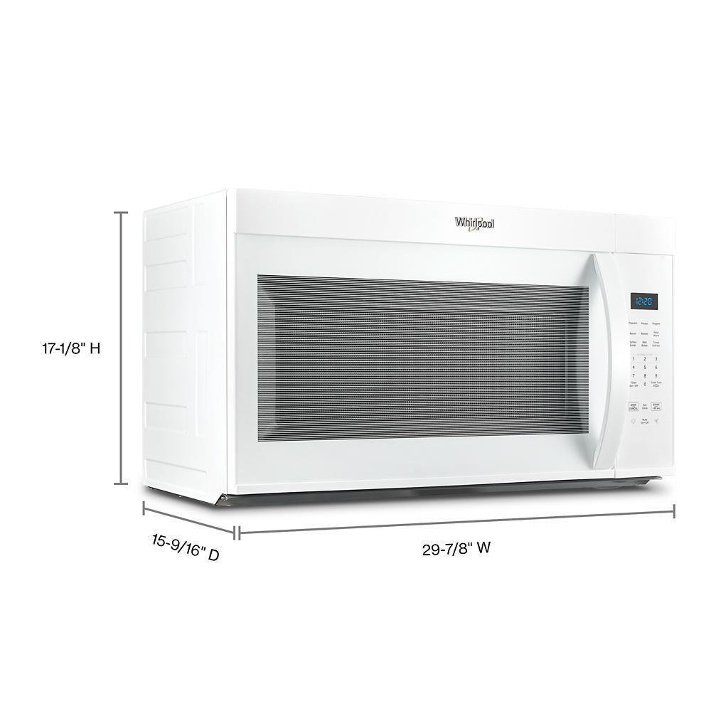 Whirlpool WMMS3130RW 30 W 1.7 cu. ft Over the range Microwave with 1000-Watts Cooking Power