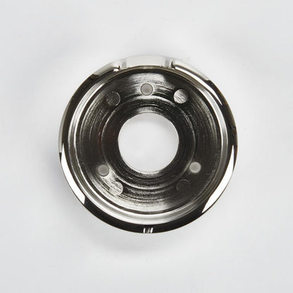 Kitchenaid W11317499 JennAir 3-IN D Single Bezel for Rise-Style Commercial Range and Rangetop Oven Knobs - Chrome