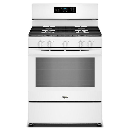 Whirlpool WFGS3330RW 30-inch Gas Range with Crispy Mode and Griddle Zone