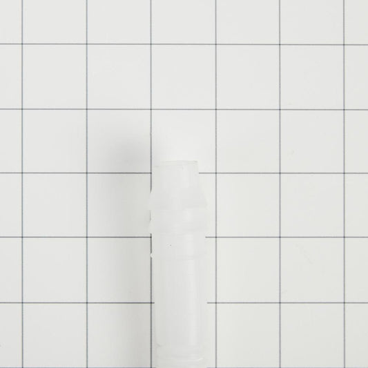 Kitchenaid 8269144A Dishwasher Drain Hose Extension, White-colored, with 6' flexible corrugated plastic hose for tall tub models
