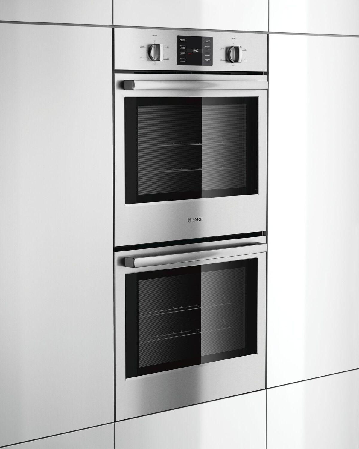 Bosch HBL5551UC 500 Series, 30", Double Wall Oven, SS, Thermal/Thermal, Knob Control