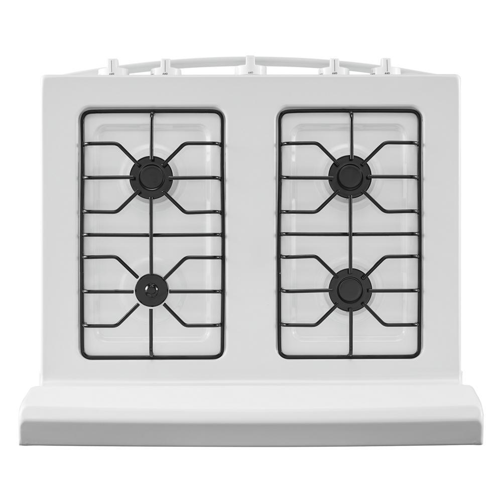 AGR4203MNW Amana® 30-inch Gas Range with Easy-Clean Glass Door