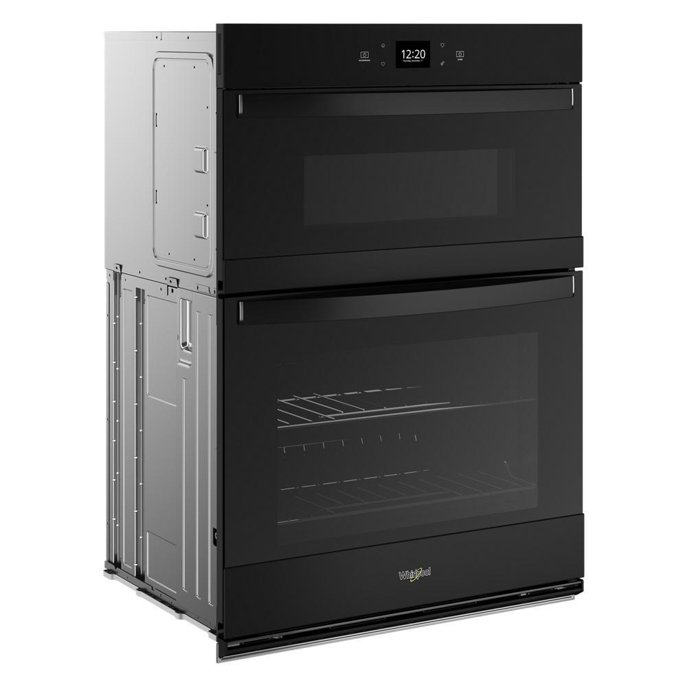 Whirlpool WOEC5027LB 5.7 Total Cu. Ft. Combo Wall Oven with Air Fry When Connected*