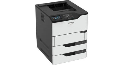 Sharp MXB557P MX-B557P Desktop Monochrome Printer Prints up to 55 pages per minute Maximum paper capacity of 2,350 Sheets High Quality Printing with true 600 x 600 dpi resolution