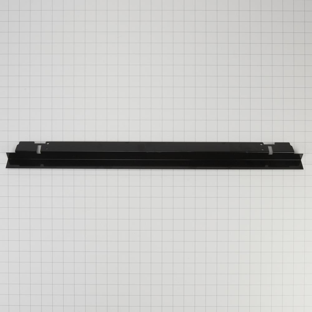 Whirlpool W11395659 27" Microwave Bottom Trim Kit, Black, with all trim pieces and deflector shield