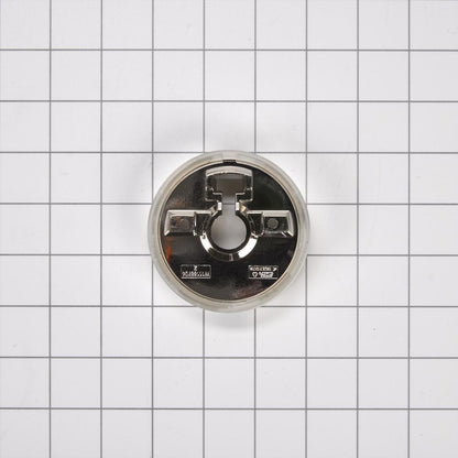 Kitchenaid W11323061 JennAir Single Bezel for Rise-Style Commercial Range and Rangetop Griddle Knobs - Chrome