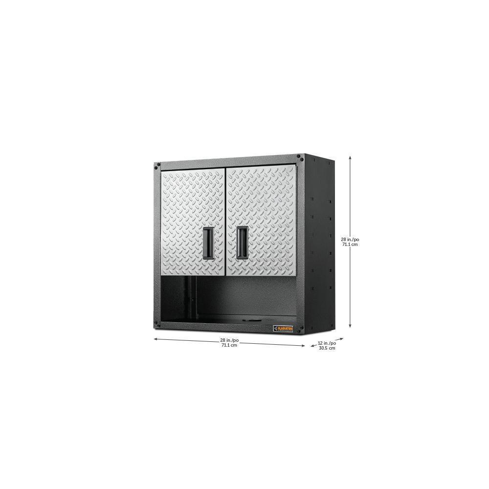 Gladiator GAWG28KDYG Ready-to-Assemble 3/4 Door Wall GearBox