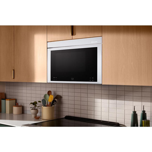 KMMF530PWH KitchenAid® Multifunction Over-the-Range Oven with Flush Built-In Design