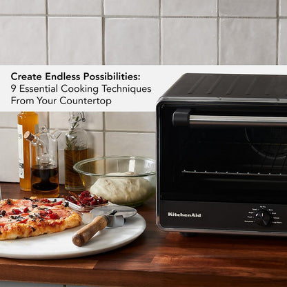 Kitchenaid KCO124BM Digital Countertop Oven with Air Fry