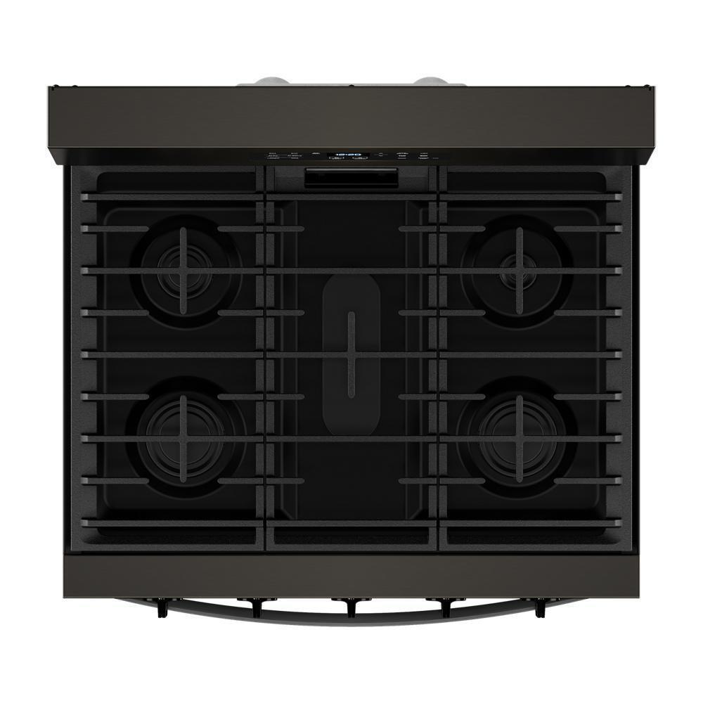 Whirlpool WFGS5030RV 30-inch Gas Range with Air Cooking Technology, No Preheat Air Fry and Air Baking and Self Clean