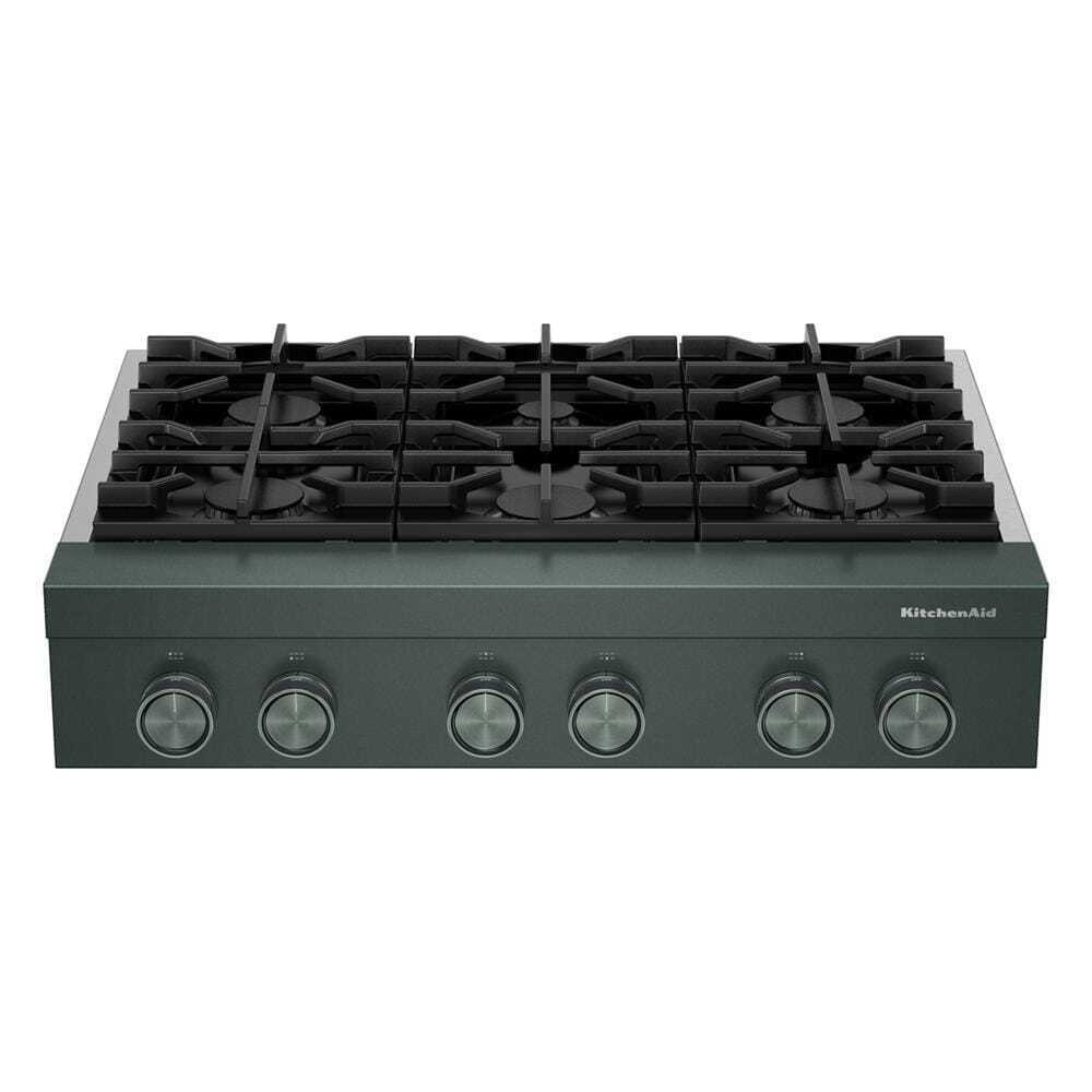 KCGK936TJP KitchenAid® 36-inch 6-Burner Gas Commercial-Style Rangetop