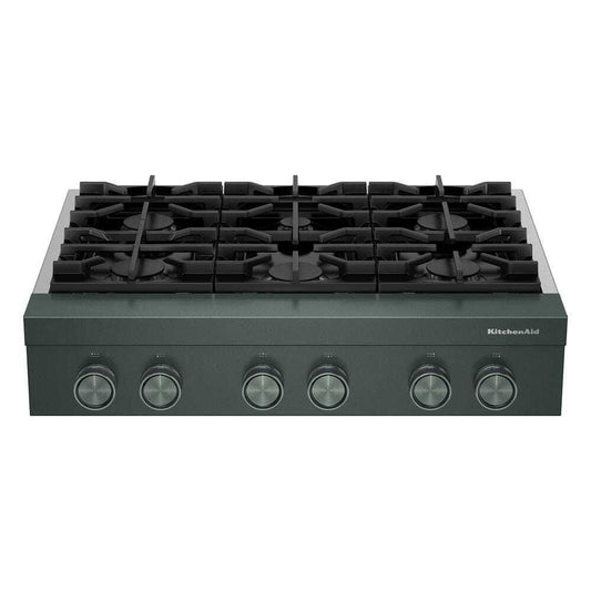 KCGK936TJP KitchenAid® 36-inch 6-Burner Gas Commercial-Style Rangetop