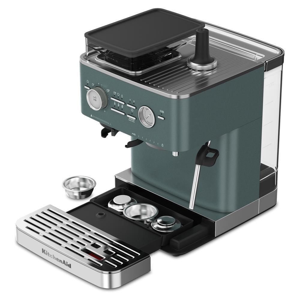 Kitchenaid KES6551JP Semi Automatic Espresso Machine with Burr Grinder
