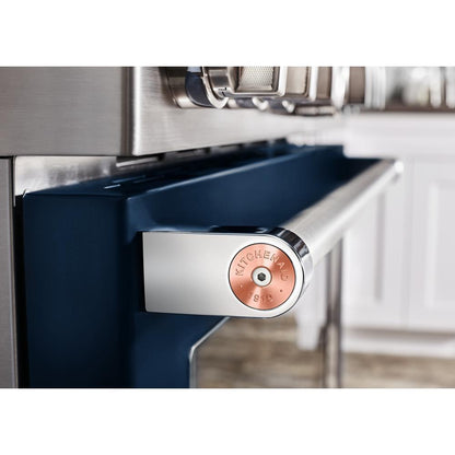 Whirlpool W11368841CF KitchenAid Commercial-Style Range Handle Medallion Kit - Copper (Includes Two Medallions, Screws, and One 1/8-IN Hex Wrench)