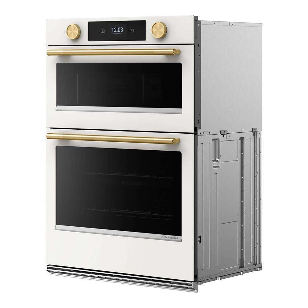 Kitchenaid KOEC730SPL 30-inch Smart Electric Combo Wall Oven with Assisted Cooking Modes