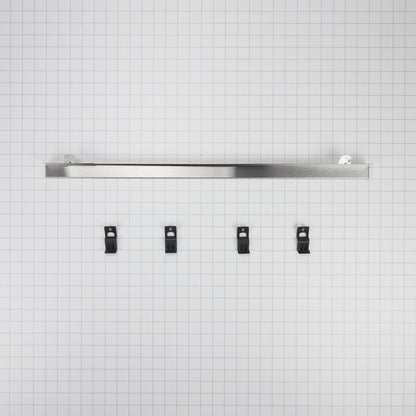Whirlpool W11173693 27" Built-In Range Flush Installation Trim Kit, Stainless, fits WOS51EC7HS, WOD51EC7HS, WOS72EC7HS, and WOD77EC7HS