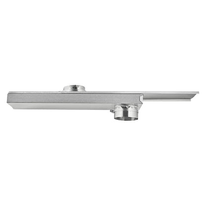 Maytag 4396037RP 0"-18" Dryer Telescoping Vent Periscope for 2.5" clearance, with 1 male snap-lock fitting, draw-band collar & 2 clamps.