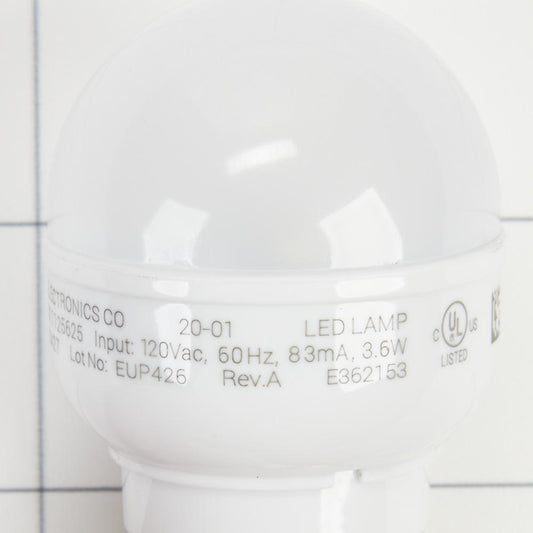 Kitchenaid 4396822 25W Blue Daylight Refrigerator Light Bulb