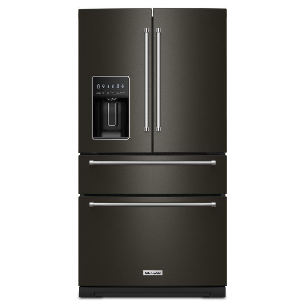 Kitchenaid KRMF536RBS 26.2 Cu. Ft. Multi-Door French Door Refrigerator with Platinum Interior