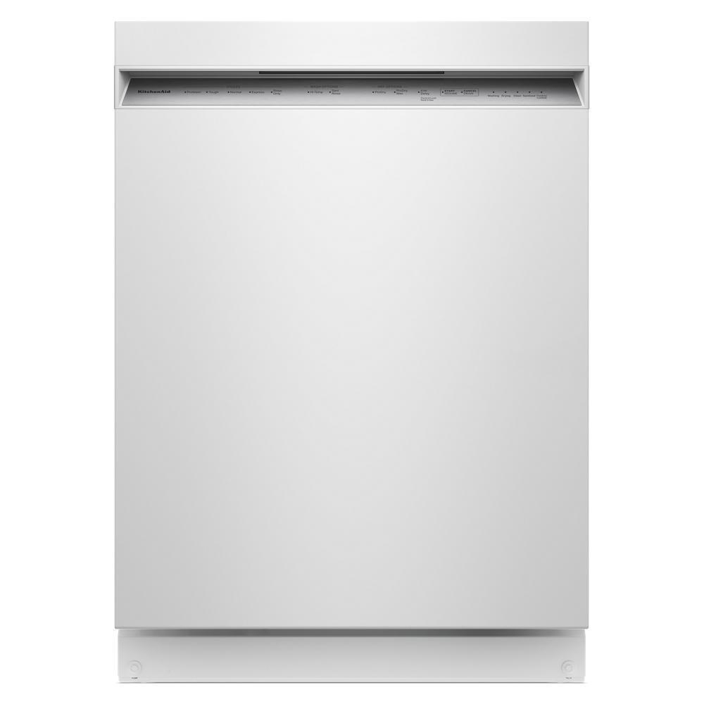 Kitchenaid KDFS224SWH Third Level Utensil Rack Dishwasher with 30+ Total Wash Jets, 47 dBA
