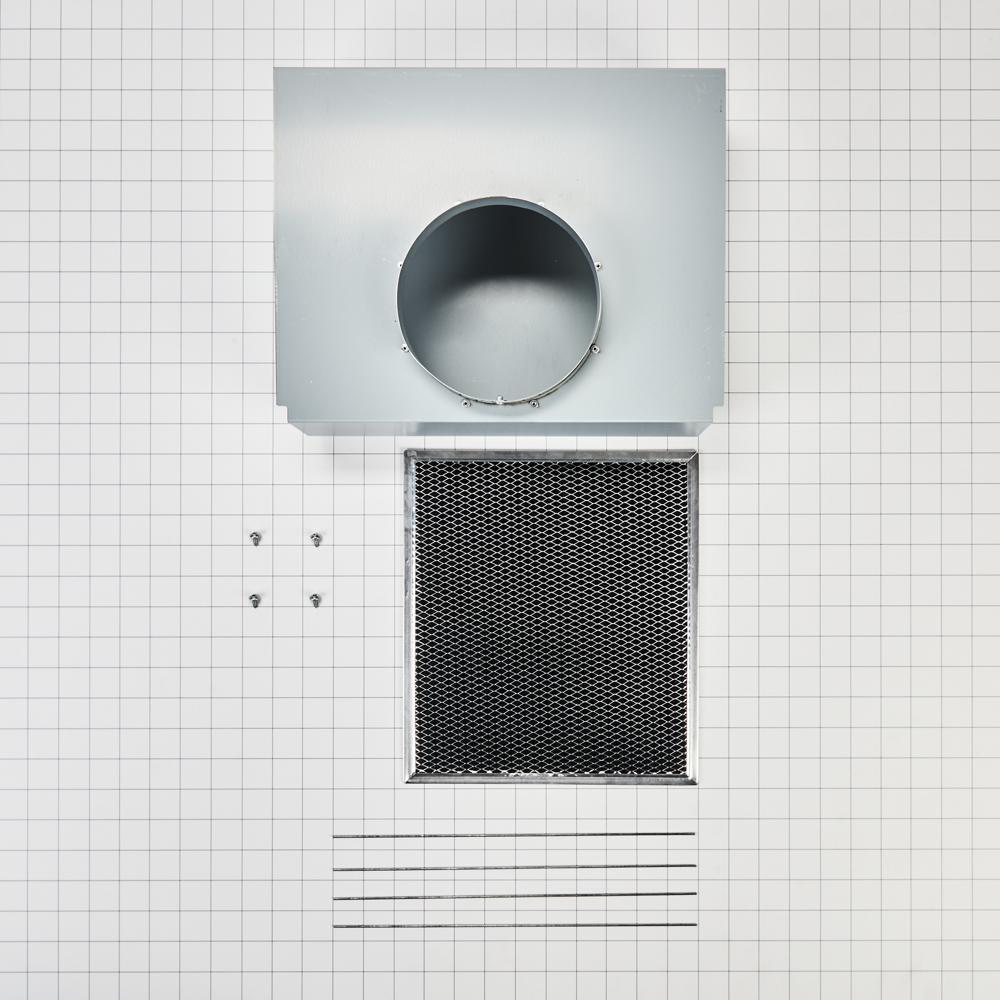 Kitchenaid W11430939 Range Wall Hood Charcoal Filter Recirculation Kit - Silver