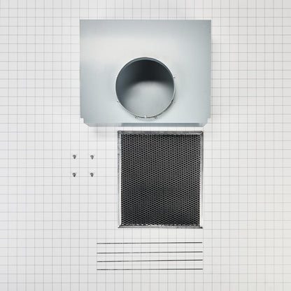 Maytag W11430939 Range Wall Hood Charcoal Filter Recirculation Kit - Silver