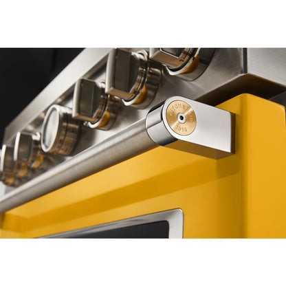 Maytag W11368841NE KitchenAid Commercial-Style Range Handle Medallion Kit - Gold (Includes Two Medallions, Screws, and One 1/8-IN Hex Wrench)