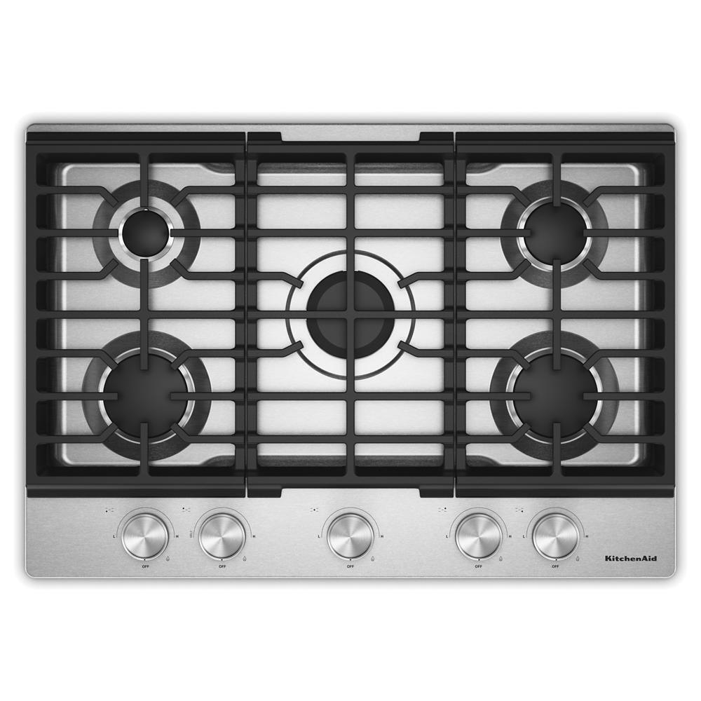 KCGK330SSS KitchenAid® 30 in. Gas Cooktop with 5 Versatile Burners