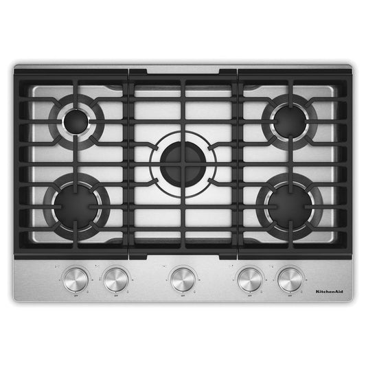 KCGK330SSS KitchenAid® 30 in. Gas Cooktop with 5 Versatile Burners