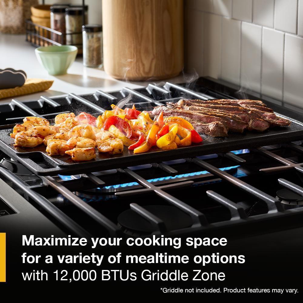 Whirlpool WSGS5030SZ 30-inch Gas Smart Range with Air Cooking Technology