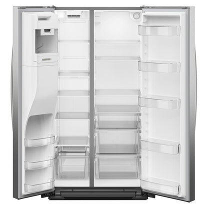 Whirlpool WRSF5536RZ 36-inch Standard Depth Side-by-Side Refrigerator with TruCool™ System