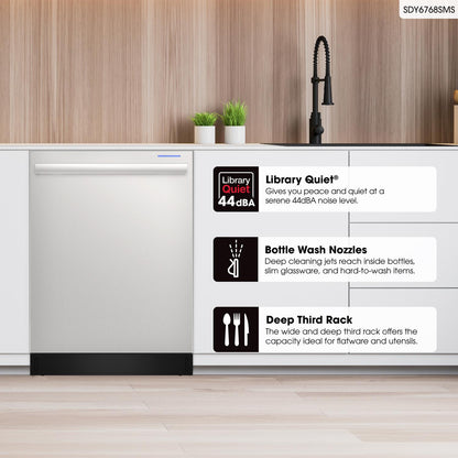 Sharp SDY6768SMS 24 in. Stainless Steel Dishwasher