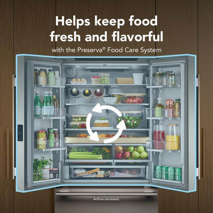 Kitchenaid KRFC336SJP Counter-Depth French Door Refrigerator with Internal Water Dispenser