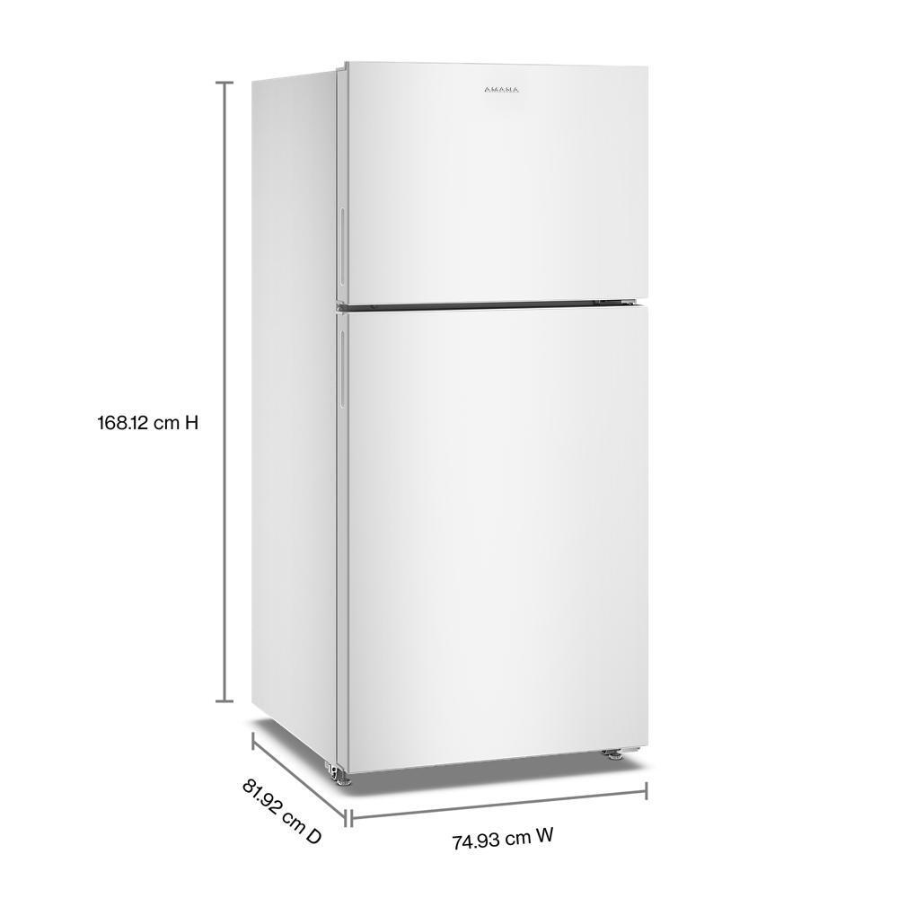 Amana ARTX2419SW 30-Inch Wide Garage Ready Top-Freezer Refrigerator-19 Cu. Ft.
