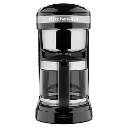 Kitchenaid KCM1209OB 12 Cup Drip Coffee Maker with Spiral Showerhead and Programmable Warming Plate