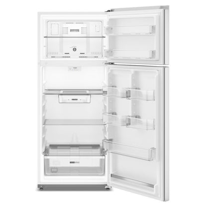 WRTX5118TW Whirlpool® 28-inch Wide Top Freezer Refrigerator with Total Coverage Cooling- 18.0 Cu. Ft.