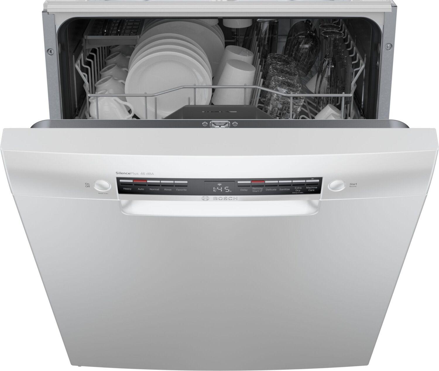 Bosch 300 Series Dishwasher 17 3/4" White SPE53C52UC