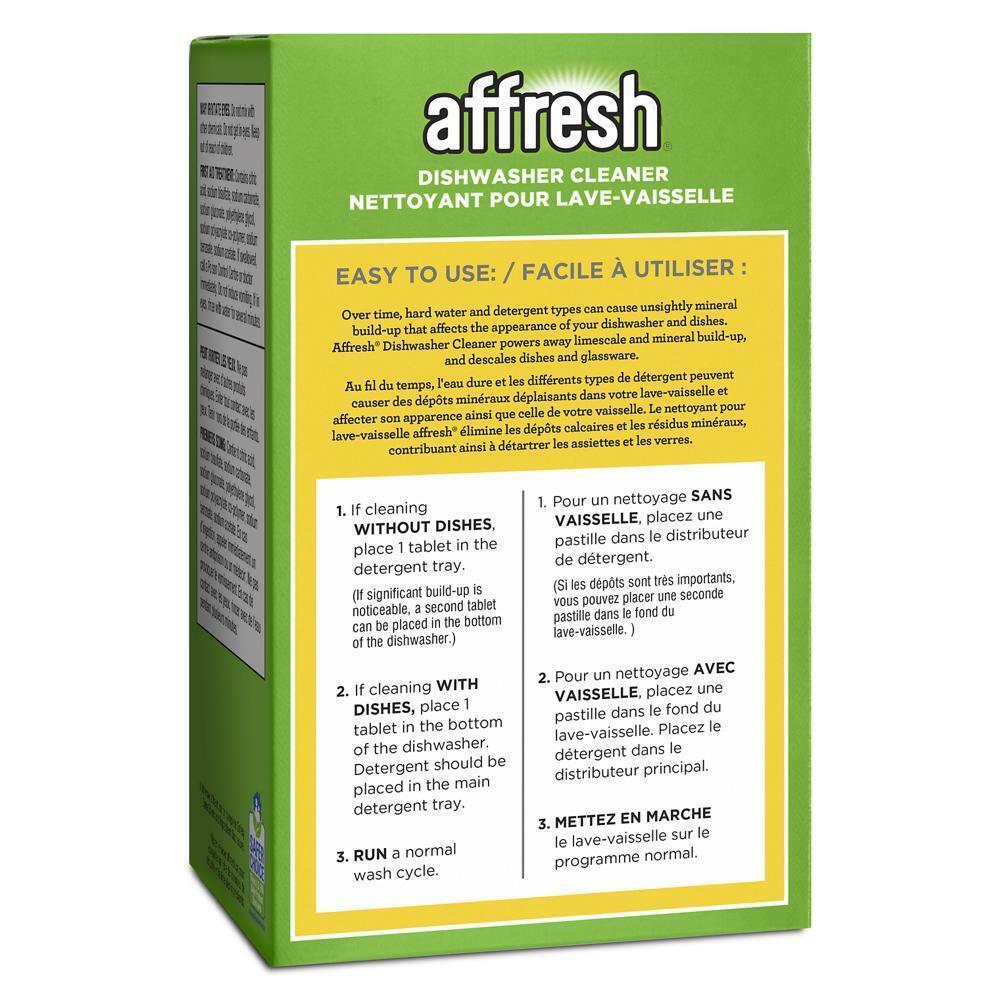 Kitchenaid W10549851 Affresh® Dishwasher Cleaner Tablets - 6 Count
